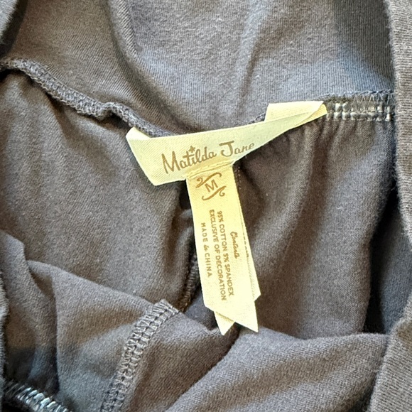 Matilda Jane Charcoal Ruffle Pants - Picture 3 of 4